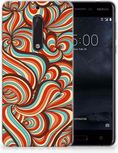 TPU Hoesje voor Nokia 5 Hoesje maken Retro