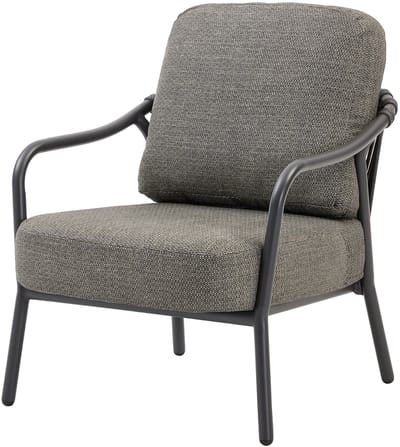 Serenno lounge tuinstoel aluminium antraciet
