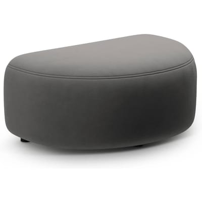 Hocker Kate halfrond velvet | Micadoni