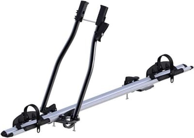 Fietsendrager Imperiaal Set - Dakdrager Fietsrek - Fietsen Vervoeren - Universeel Geschikt - 90 kg Laadvermogen - Aluminium Zwart