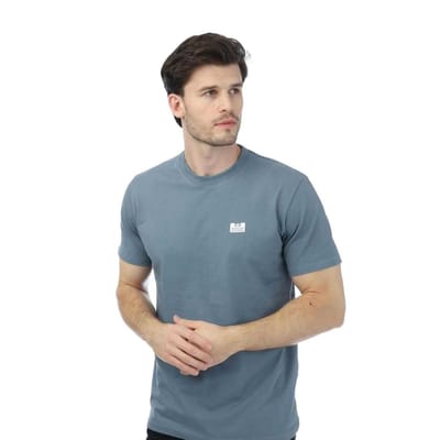 Weekend Offender Heren Bridgetown T-Shirt (Blauw)