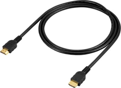Grundig HDMI Kabel - 1.4 - Zwart -2 Meter - 4K Resolutie - met Ethernet - (Ultra)HDTV - 3D - TV - PC - Laptop - Beamer - PS4- PS5 - Xbox