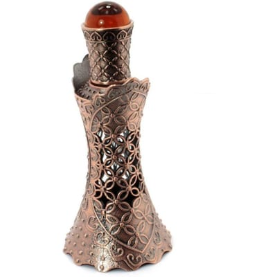 Flesjes Arabische Stijl Luxe Etherische Olie Druppelflesje Fles Leeg Cosmetica Container Herbruikbare Fles gray