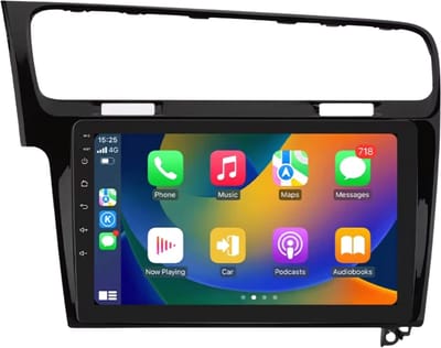 Autoradio met bluetooth - Carplay - Voor VW Golf 7 (2013-2017) - Geschikt voor Apple en Android - Stereo - Navigatie - Navigatiesysteem auto - 2GB 32GB