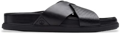 Clarks Torford Cross leren sandalen