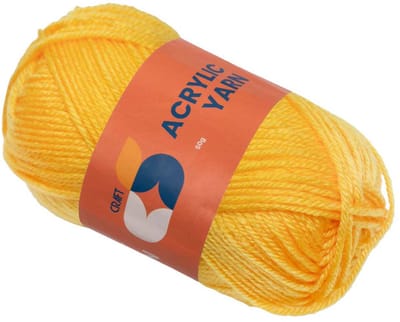 Colorations - Acrylgaren Geel, 50g