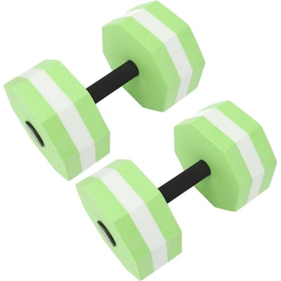 2 Stuks Hoge Dichtheid EVA Schuim Halter Set Aquatische Oefen Halters voor Mannen Vrouwen Binnenzwembaden Aerobische Fitness beige