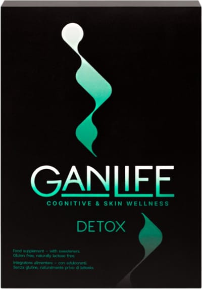 Ganlife DETOX 5 gram gehydrolyseerd marinecollageen en antioxidant supplement