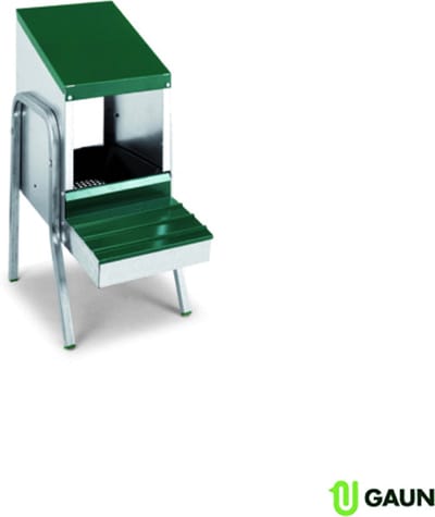 Gaun Legnest Met Pootjes 1 Compartiment - Broeden - 51x36x56 cm Groen Aluminium
