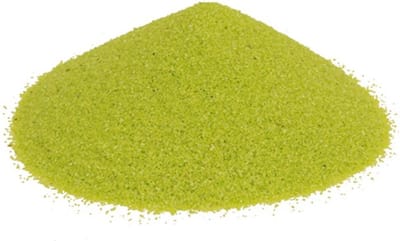 Decoratie zand - APPEL GROEN - Decoratiezand - Gekleurd zand - Sierzand - Decoratie zand voor windlichten - Deco zand - Bloemstukken - Appel groen - 1000 GRAM