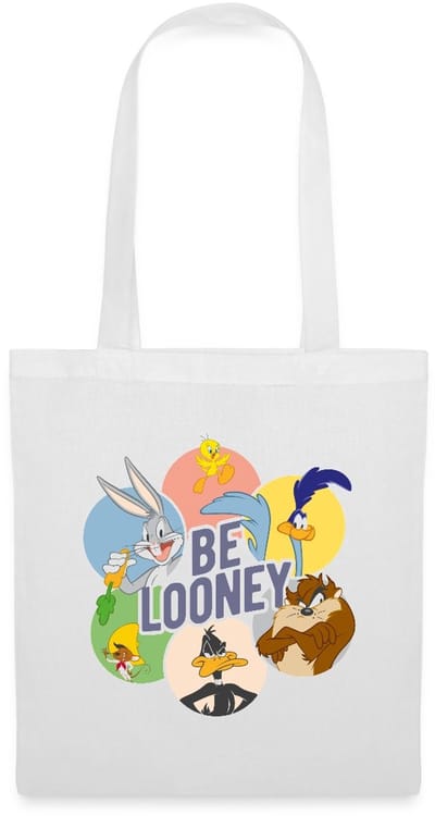 Looney Tunes Kaarakters Be Looney Tas Van Stof Schoudertas