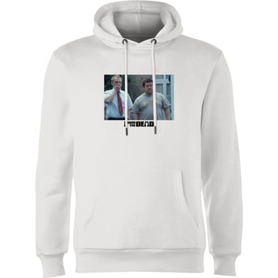 Shaun of the Dead I Think We Should Go Back Inside Hoodie - White - S
