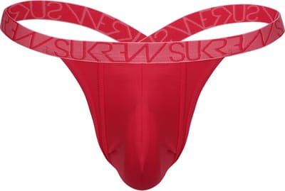 Sukrew Bubble String Deep Coral - Maat XS - Herenstring - String voor mannen