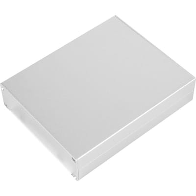 Aluminium Behuizing Gesplitste Printplaat Warmteafvoer Afgeschermde Elektriciteitskast 33x114x140mmSatijn