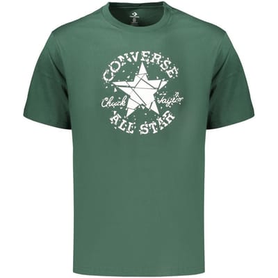 Converse Groene Katoenen Heren T-Shirt