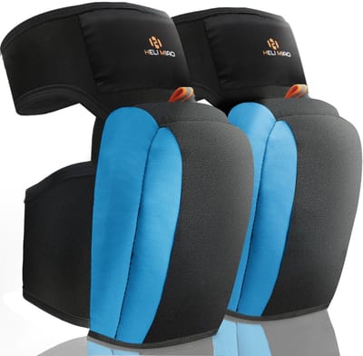 Dailygoods- Kniebeschermers Duurzaam - Kniebescherming Tuin - Kniebeschermers Huishouden - Kniebeschermers Tegellegger - Antislip - Gevoerde Binnenkant