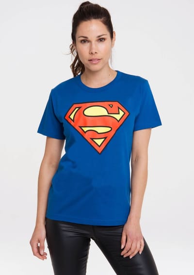 Logoshirt T-Shirt DC - Superman Logo Clean