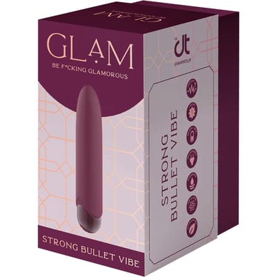 Dreamtoys Sexy Glam Strong Bullet vibrator - Paars - 10.5 cm