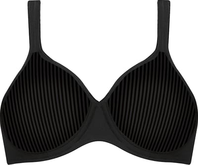 Triumph Modern Soft + Cotton W Beugelbeha - Zwart - Maat 105B