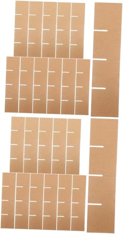 Verhuisdozen Inzetstukken - Beschermende Verdelers - Breekbaar Transport - Eenvoudige Montage - 2 Sets - Khaki