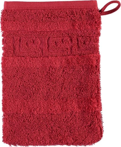 CAWÖ Noblesse Uni Washandje - Bordeaux - 16x22