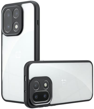 Coverup Hoesje - Geschikt voor OnePlus 15 Hoesje - Coverup Transparante Back Cover met Camera Cover - Transparant