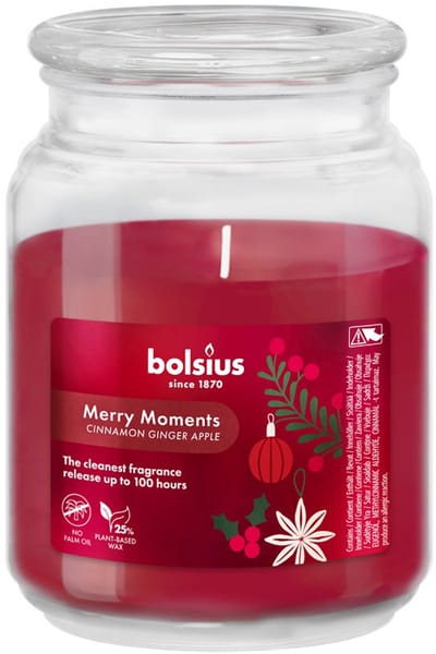Bolsius Geurglas Merry Moments 135/100