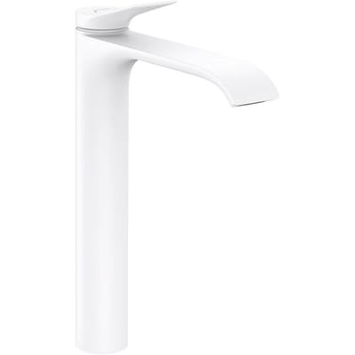 hansgrohe Vivenis - Wastafelmengkraan - Ééngreeps bediening - Zonder waste - 210mm maat - Draaibare uitloop - Mat Wit