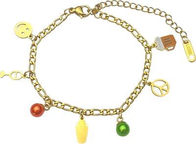 Fjesta© Kruikenstad armband bedeltjes – Premium RVS – Goud