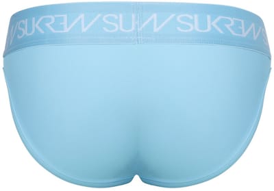SUKREW Classic Brief Breeze Blue - MAAT XS - Heren Ondergoed - Slip voor Man - Mannen Brief