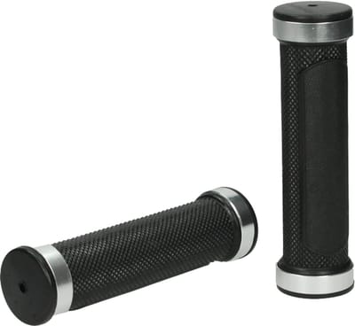 Handvatset zwart/chroom DMP