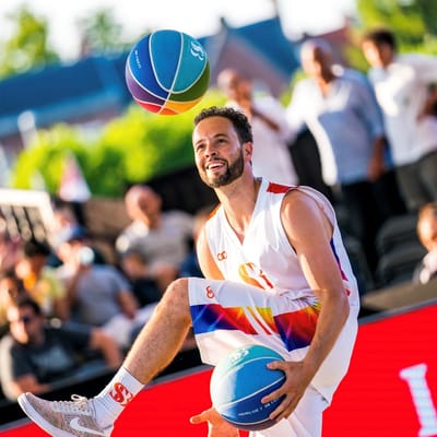 Showcase Basketball rainbow - Basketbal - indoor & outdoor - Deep channel maat 5