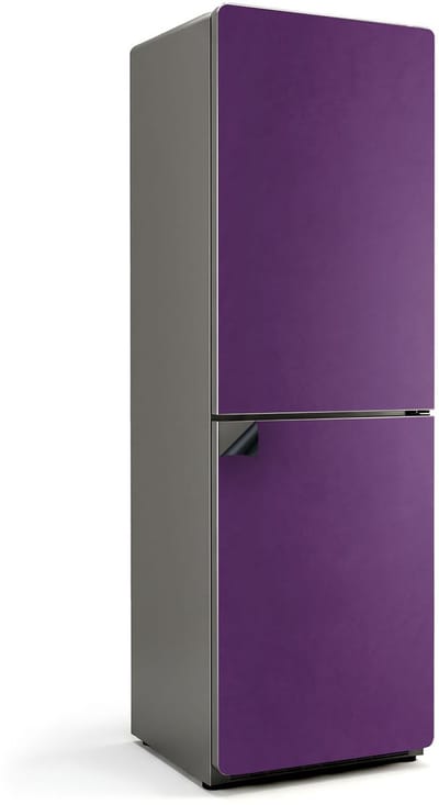 Wallfluent Magnetische Koelkastmat - Paars Koelkast Magneet Sticker - 60 cm x 190 cm - Paars Magnetische Koelkastmat - Magnetisch Koelkastaccessoire - Decoratieve Magneetmat Voor Koelkast - Verwijderbare Koelkast Decoratie