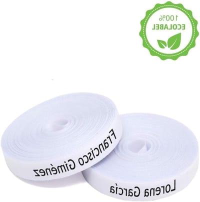 Opstrijkbare Etiketten - Kleding Labels - Kleding Personaliseren - Wasstraatbestendig - 100 Stuks - Roze