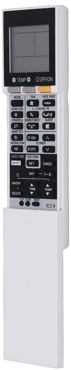Allecto - Airconditioner Afstandsbediening - Universele AC Vervanging - Volledige Functionaliteit - Compacte Afmetingen - Geschikt voor SG15F SG15H...