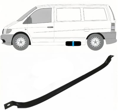 Brandstoftank klemmen voor Mercedes Vito I W638 1996-2003