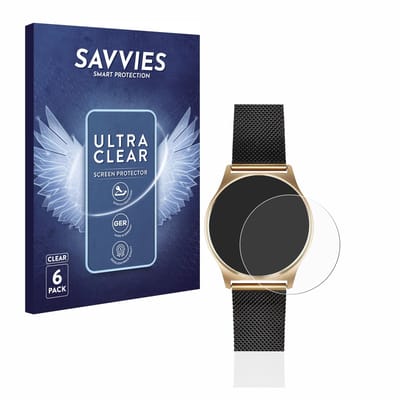 Savvies - Screenprotector voor Xlyne X-Watch Joli XW Pro - Folie Beschermfolie transparant 6 Stuks