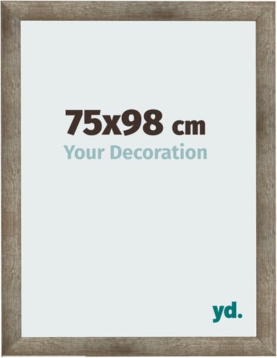 Your Decoration - Fotolijst 75x98 cm - MDF - Metaal Vintage - Bologna