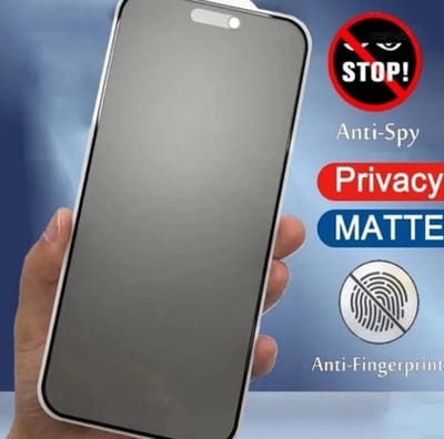 Anti-Spionage Schermbeschermer: Volledige Dekking Privacybescherming Geschikt voor iPhone 16 Pro - Anti-Piep Glas, Smartphone Bescherming, Screen Protector