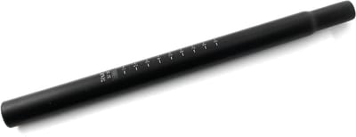 Fietszadelpen - Zadelbuis - Fietsen - Duurzaam aluminium - 27.2 x 350 mm - Zwart