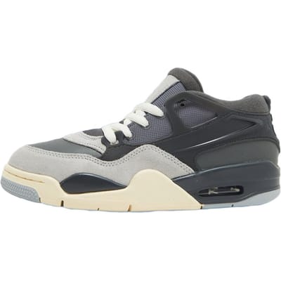 Air Jordan 4 RM Iron Grey Heren Sneakers Off-Noir Dark-Smoke-Grey Chambray FQ7939-002 43