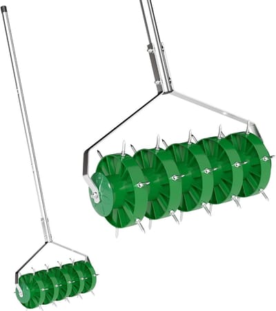 Prikrol - Gazonbeluchter - Gras Beluchten - Gazon Beluchter - Groen en Zilver