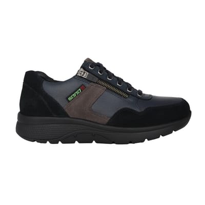 Mephisto Sano Amory - heren rollende wandelsneaker - Blauw - maat 40 (EU) 6.5 (UK)