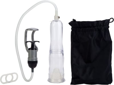 California Exotic Novelties Enhance Travel Pump - Penispomp - Transparant - Ø 60 mm