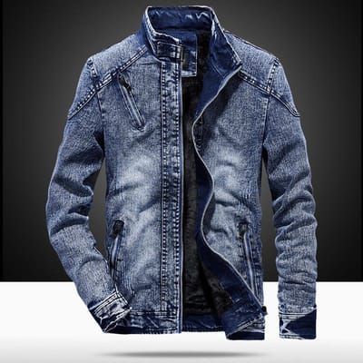 Nieuwe Jas Heren Herfst en Winter Koreaanse Versie Trend Slim Heren Retro Denim Jas Kleding XXXXL