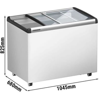 Liebherr Koelkist - 222 liter - glazen schuifdeksel - Wit