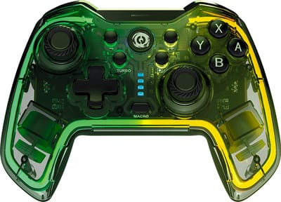Canyon GPW-02 Serie - Draadloze Transparante Controller - RGB Verlichting - Bluetooth 5.0