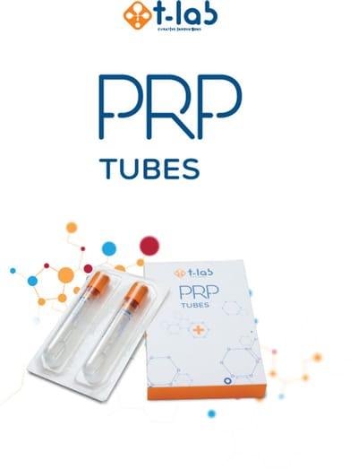 Sterile Tubes Voor PRP - Plasma Riche en Plaquettes- T-Lab / 2 stuks