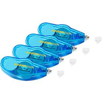 Schäfer Shop Pure  Pure Correctieroller Standaard, 8 m x 5 mm, blauw, 3 stuks + 1 GRATIS