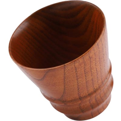 Gezonde houten beker, elegante koffie-, melk- en waterbeker, multifunctionele houten bierpul #3